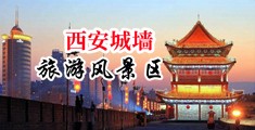 疯狂肛交荡妇中国陕西-西安城墙旅游风景区